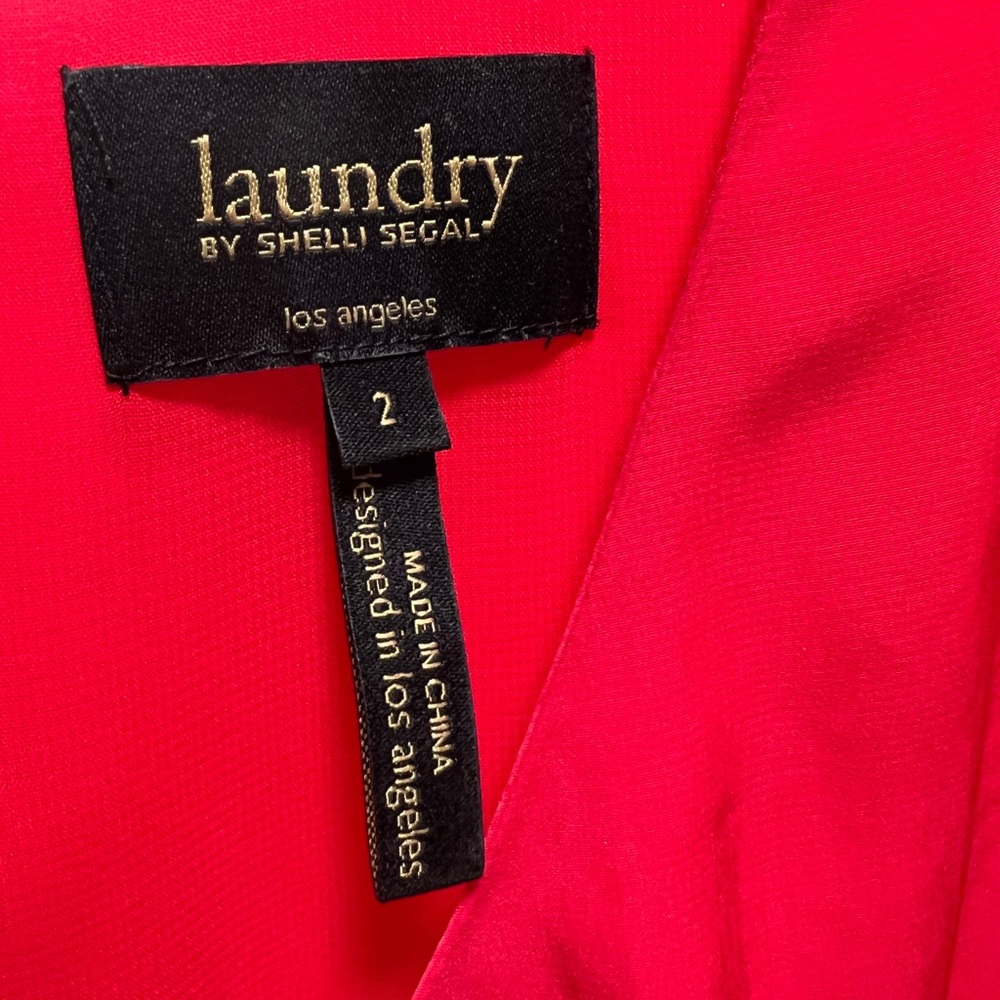 Valentine’s Day! Laundry by Shelli Segal Red/pink dress